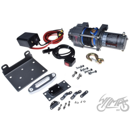 WYCIĄGARKA ATV 2500/1134  lbs/kg 12V LINKA SYNTETY