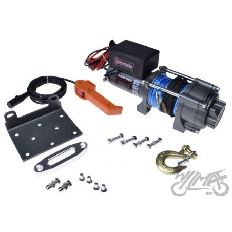WYCIĄGARKA ATV 3500/1588  lbs/kg 12V LINKA SYNTETY