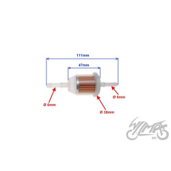 FILTR PALIWA WKŁAD PAPIER WM MOTOR 1 SZT