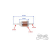 FILTR PALIWA WKŁAD PAPIER WM MOTOR 1 SZT
