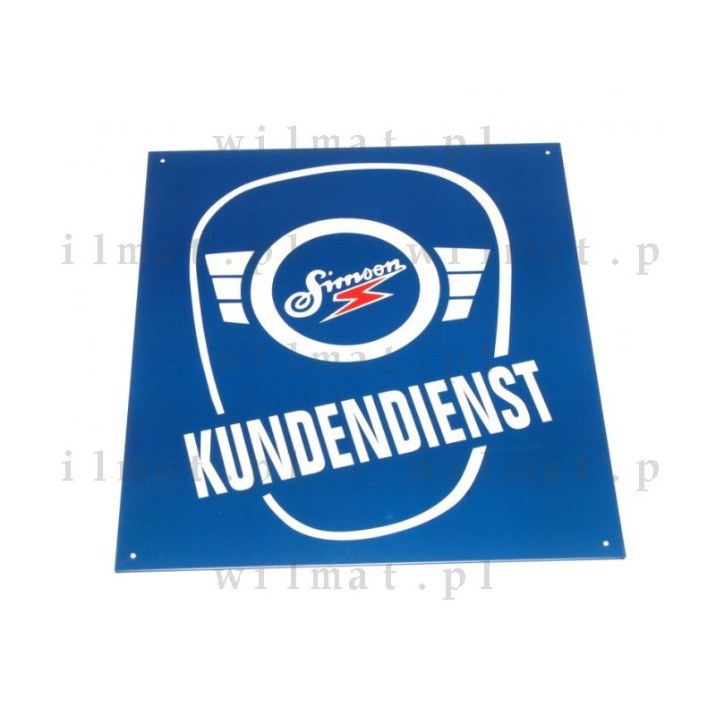 TABLICA SIMSON KUNDENDIENST