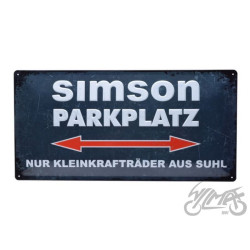 TABLICA SIMSON PARKPLATZ