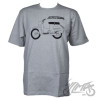 T-SHIRT SIMSON GRAU SCHWALBE BASIC L