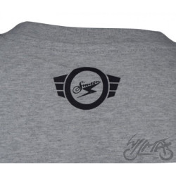 T-SHIRT SIMSON GRAU SCHWALBE BASIC L