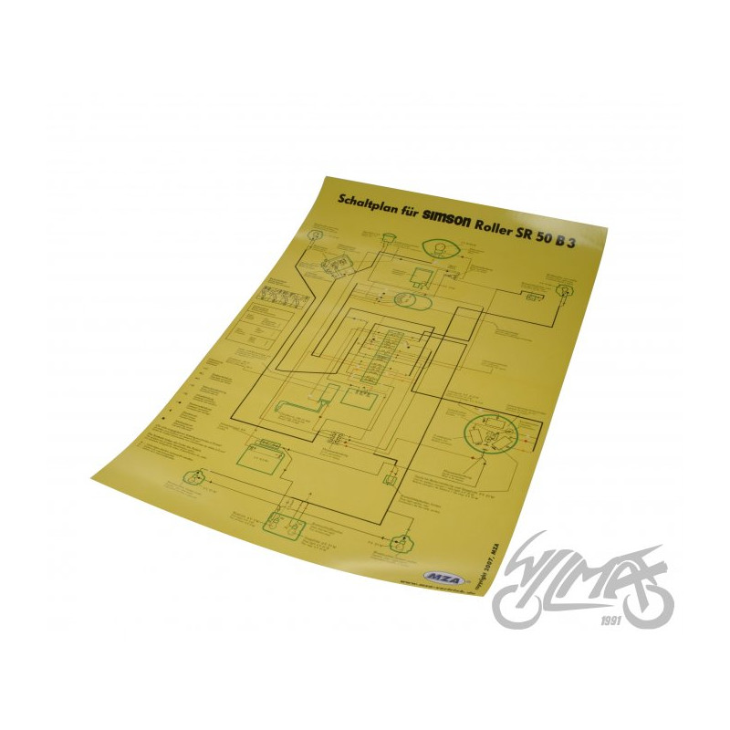 SCHEMAT INSTALACJI SIMSON SR