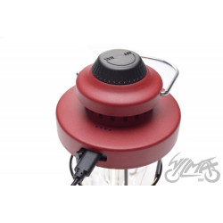 LAMPA RETRO CAMPING CZERWONA