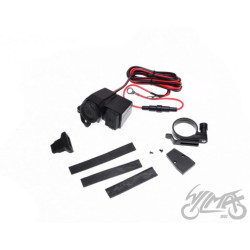 GNIAZDO ZAPALNICZKI + USB MOTOCYKL SKUTER ATV