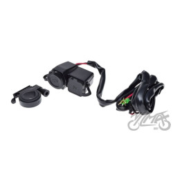 GNIAZDO ZAPALNICZKI + USB MOTOCYKL SKUTER ATV