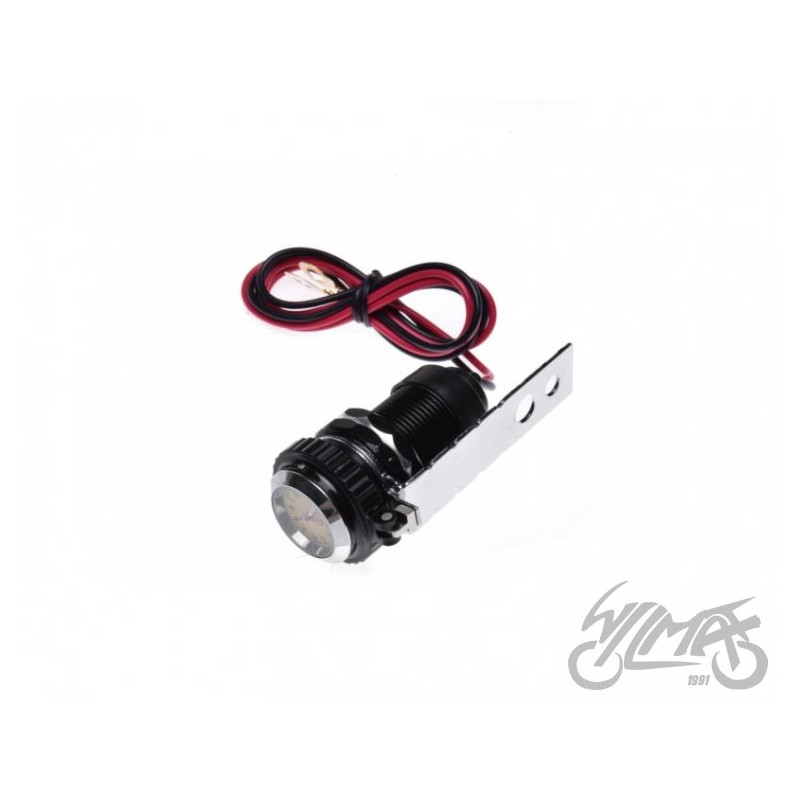 GNIAZDO ZAPALNICZKI USB + ZEGAR