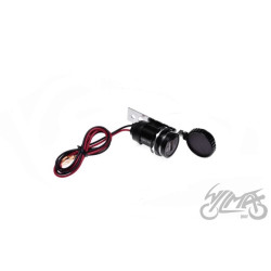GNIAZDO ZAPALNICZKI USB + ZEGAR
