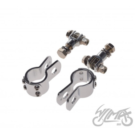 OBEJMA GMOLI 32 mm 1-1/4" CHROM Z MOCOWANIEM