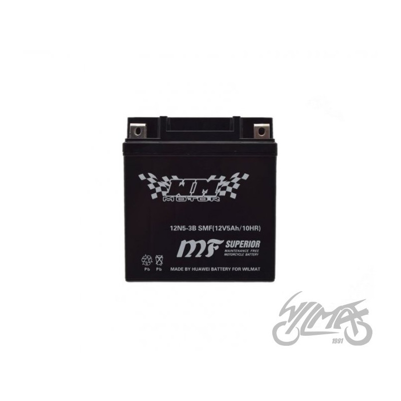 AKUMULATOR 12N5-3B WM MOTOR 12 VOLT SMF