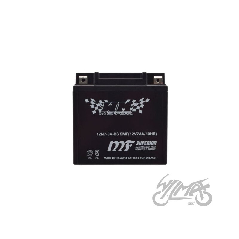 AKUMULATOR 12N7-3A-BS WM MOTOR 12 VOLT SMF
