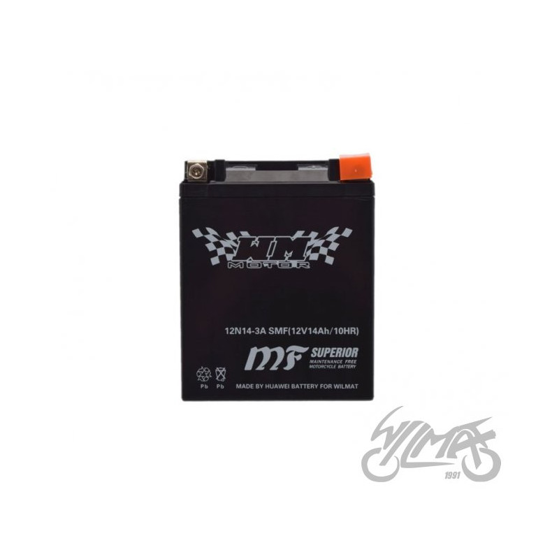 AKUMULATOR 12N14-3A WM MOTOR 12 VOLT SMF