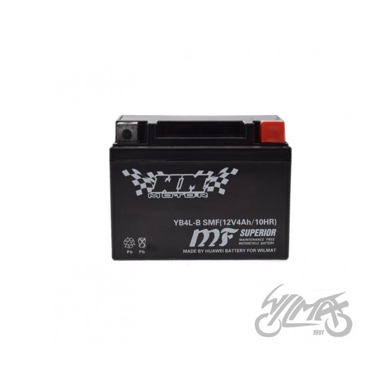 AKUMULATOR YB4L-B WM MOTOR 12 VOLT SMF
