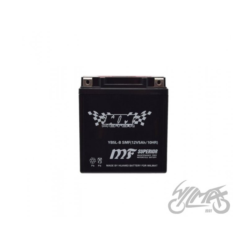 AKUMULATOR YB5L-B WM MOTOR 12 VOLT SMF