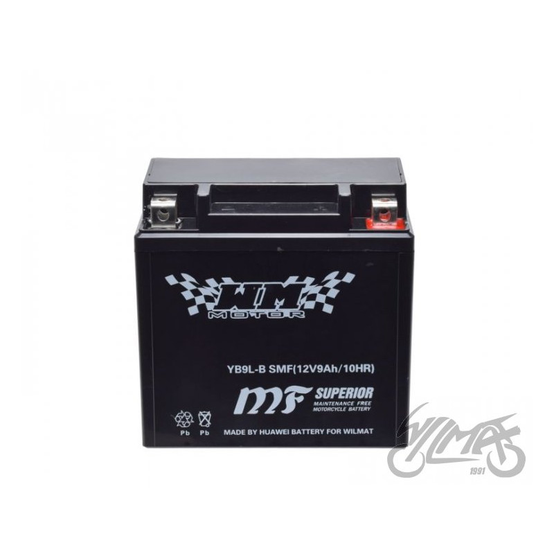 AKUMULATOR YB9L-B WM MOTOR 12 VOLT SMF