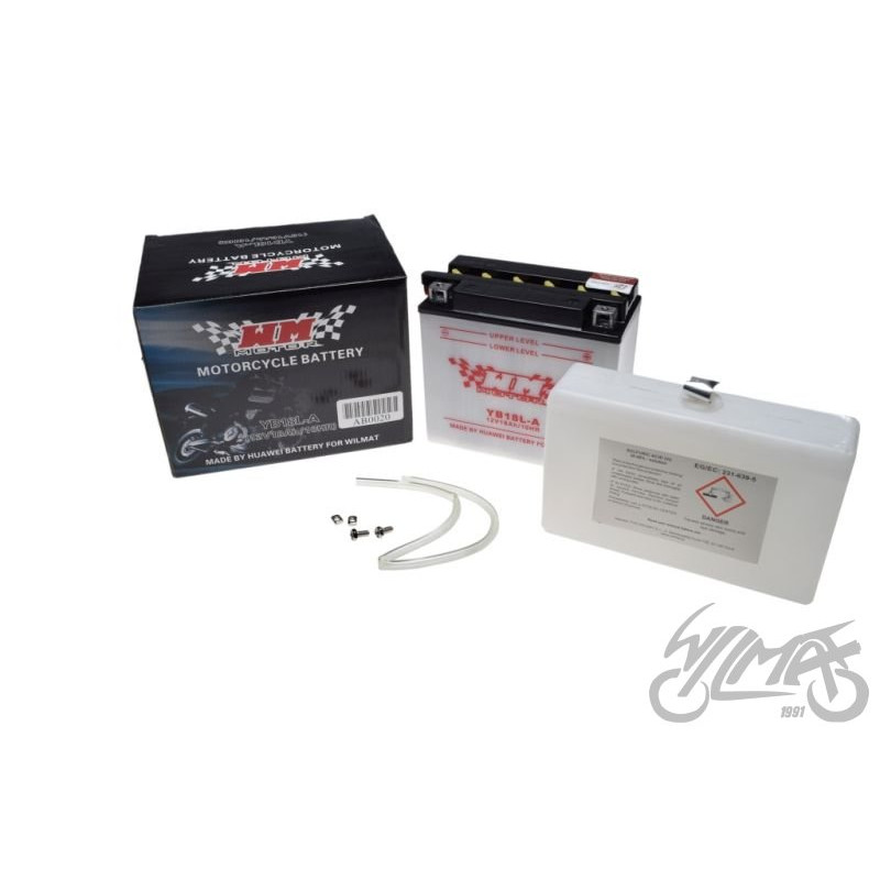 AKUMULATOR YB18L-A WM MOTOR 12 VOLT