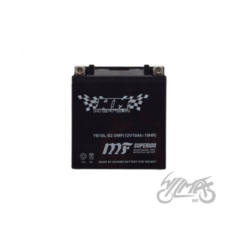 AKUMULATOR YB10L-B2 WM MOTOR 12 VOLT SMF