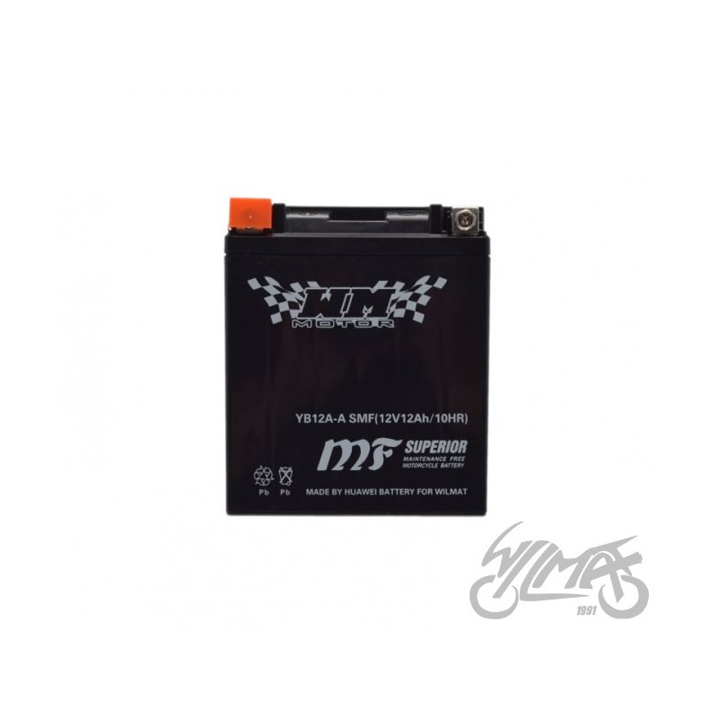 AKUMULATOR YB12A-A WM MOTOR 12 VOLT SMF