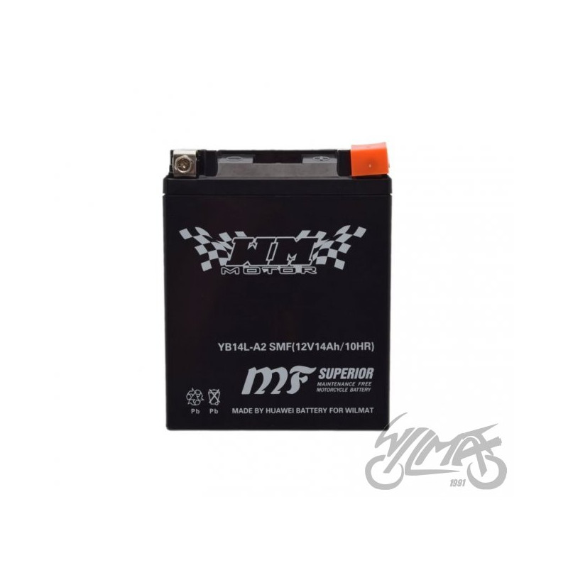 AKUMULATOR YB14L-A2 WM MOTOR 12 VOLT SMF