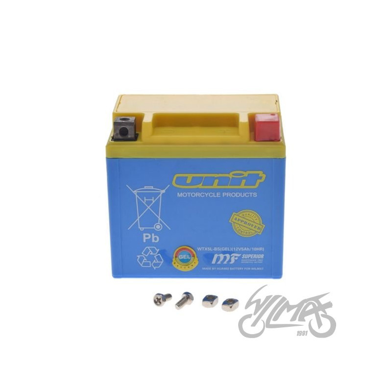AKUMULATOR WTX5L-BS ( YTX5L-BS ) (GEL) 12 V UNIT