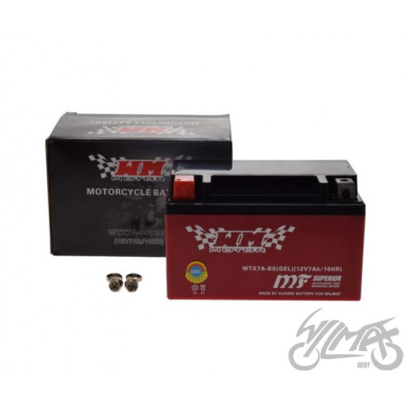 AKUMULATOR WTX7A-BS ( YTX7A-BS ) ( GEL ) 12 VOLT