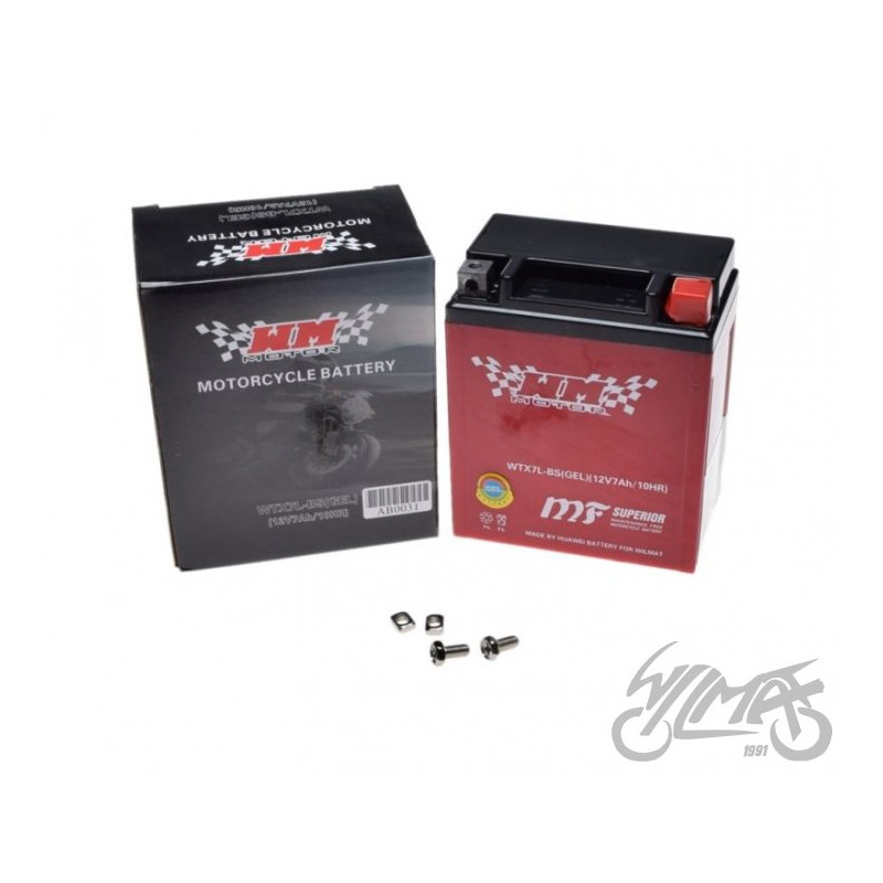 AKUMULATOR WTX7L-BS ( YTX7L-BS ) ( GEL ) 12 VOLT