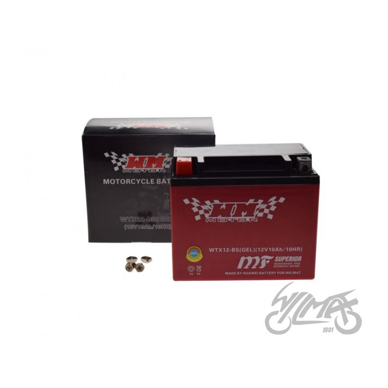 AKUMULATOR WTX12-BS ( YTX12-BS ) (GEL) 12 VOLT