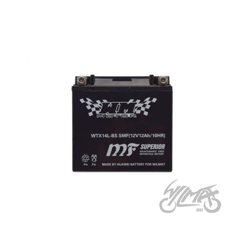AKUMULATOR WTX14L-BS ( YTX14L-BS ) 12 VOLT SMF