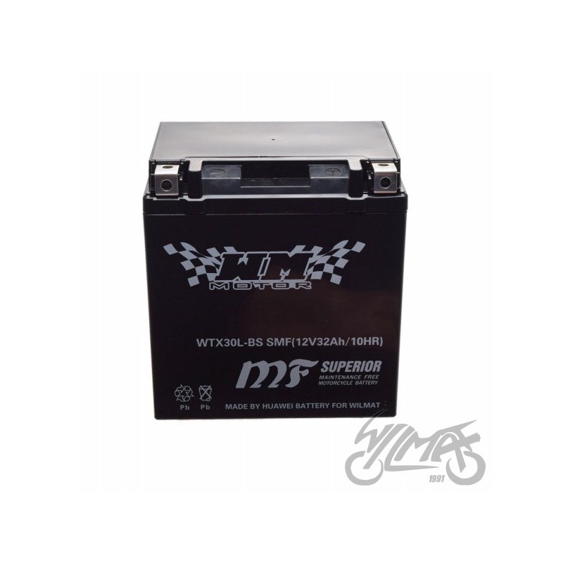 AKUMULATOR WTX30L-BS ( YTX30L-BS ) ( GEL ) 12 VOL