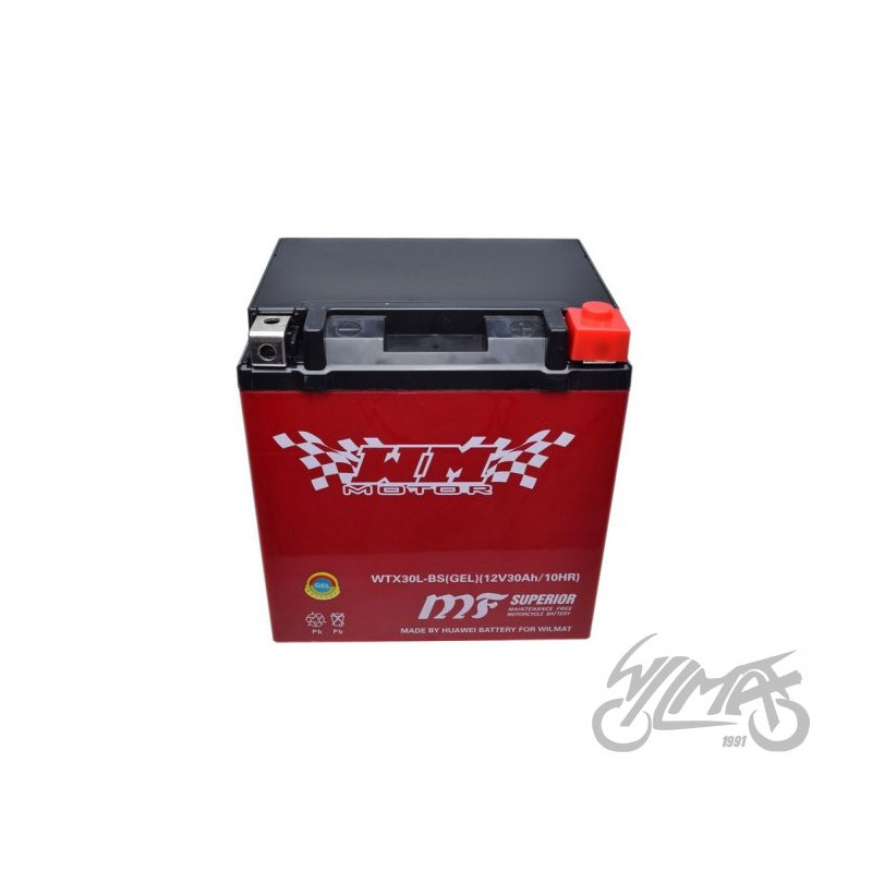 AKUMULATOR WTX30L-BS ( YTX30L-BS ) ( GEL ) 12 VOL