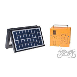 AKUMULATOR + SOLAR 12V 4,5Ah KAMPING CAMPER JACHT