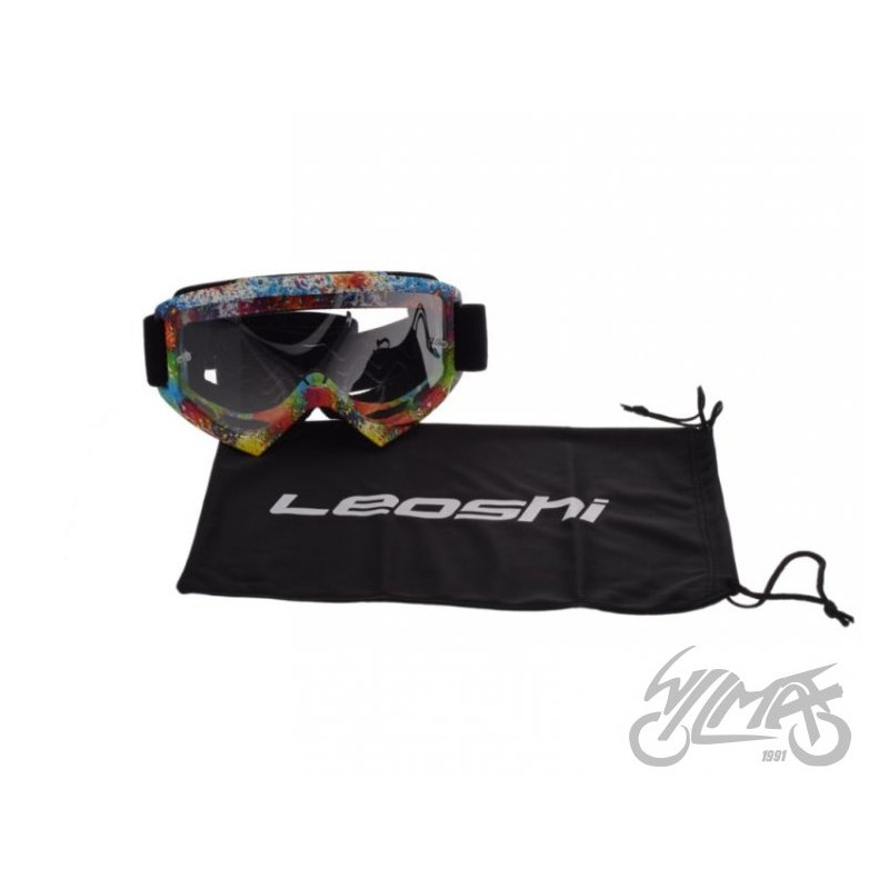 GOGLE ENDURO MX LEOSHI MULTICOLOR NEW