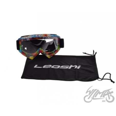 GOGLE ENDURO MX LEOSHI MULTICOLOR NEW