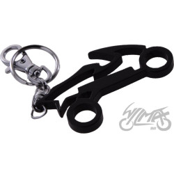 BRELOCZEK MOTOCYKL METAL CZARNY