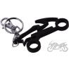 BRELOCZEK MOTOCYKL METAL CZARNY