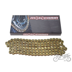 ŁAŃCUCH NAPĘDOWY 112 OGNIW 415H MOTOCHAIN ZŁOTY