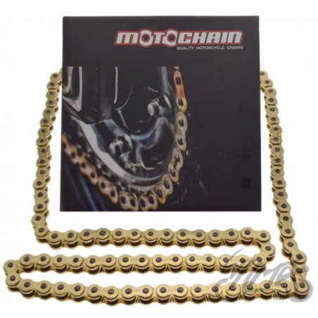 ŁAŃCUCH NAPĘDOWY 120 OGNIW 520 MOTOCHAIN ZŁOTY
