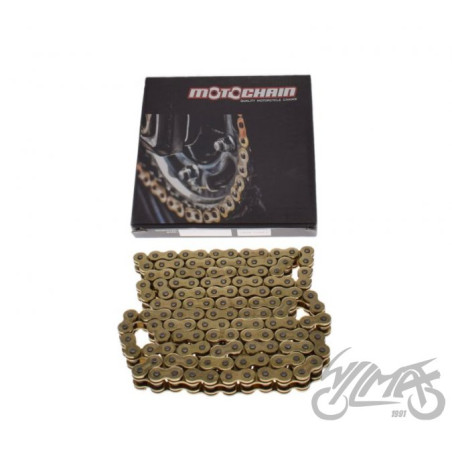 ŁAŃCUCH NAPĘDOWY 130 OGNIW 520X-R MOTOCHAIN ZŁOTY