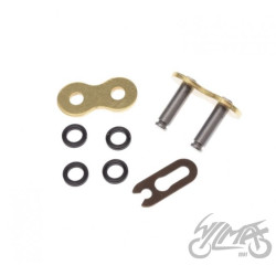 ZAPINKA ŁAŃCUCHA 520 X-RING ZŁOTA MOTOCHAIN