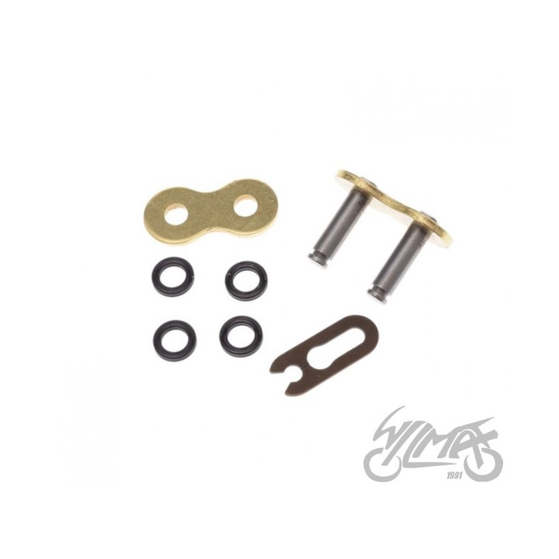 ZAPINKA ŁAŃCUCHA 520 X-RING ZŁOTA MOTOCHAIN