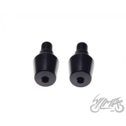 KOŃCÓWKA KIEROWNICY CZARNA DO YAMAHA M16X1.5
