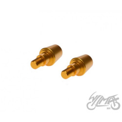 KOŃCÓWKA KIEROWNICY ZŁOTA DO YAMAHA M16X1.5