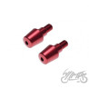 KOŃCÓWKA KIEROWNICY CZERWONA DO YAMAHA M16X1.5