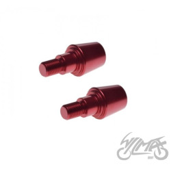 KOŃCÓWKA KIEROWNICY CZERWONA DO YAMAHA M16X1.5