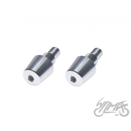 KOŃCÓWKA KIEROWNICY SREBRNA DO YAMAHA M16X1.5