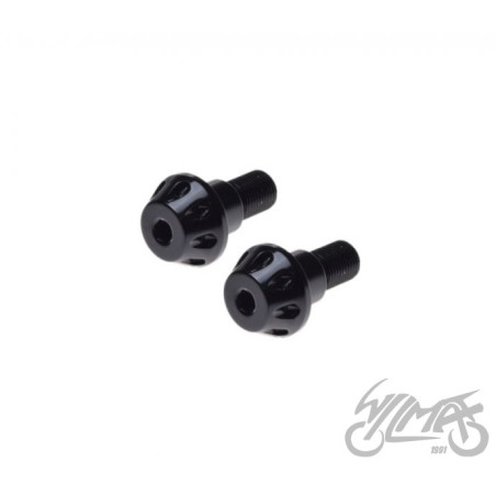 KOŃCÓWKA KIEROWNICY CZARNA DO YAMAHA M16X1.5