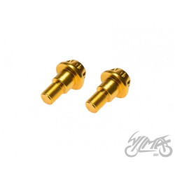 KOŃCÓWKA KIEROWNICY ZŁOTA DO YAMAHA M16X1.5