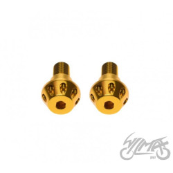KOŃCÓWKA KIEROWNICY ZŁOTA DO YAMAHA M16X1.5